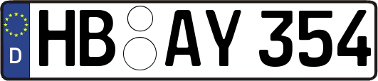 HB-AY354
