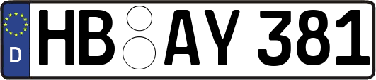 HB-AY381