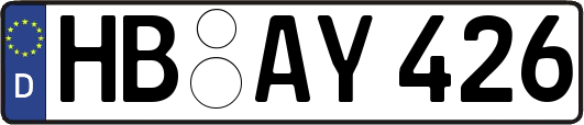 HB-AY426