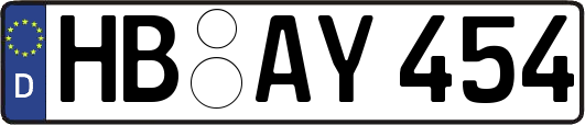 HB-AY454