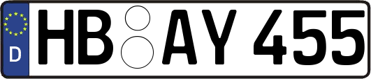 HB-AY455
