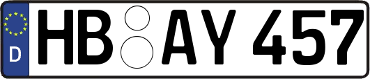 HB-AY457