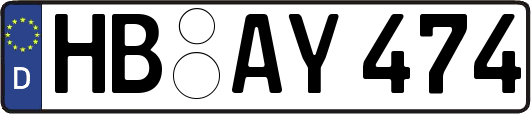 HB-AY474