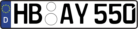 HB-AY550