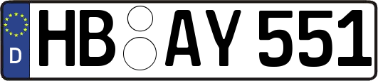 HB-AY551