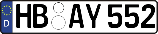 HB-AY552