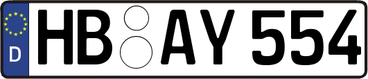 HB-AY554