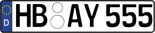HB-AY555