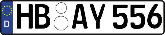 HB-AY556