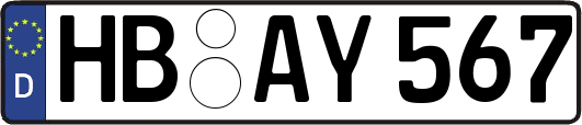 HB-AY567