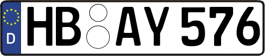 HB-AY576