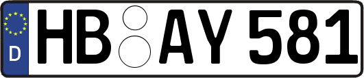 HB-AY581