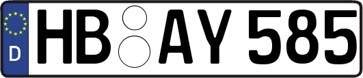 HB-AY585
