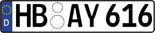 HB-AY616