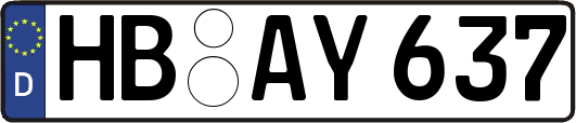 HB-AY637