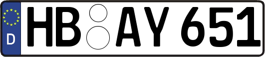 HB-AY651
