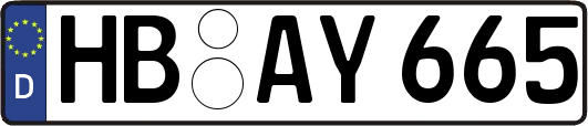 HB-AY665