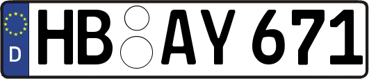 HB-AY671
