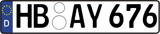 HB-AY676