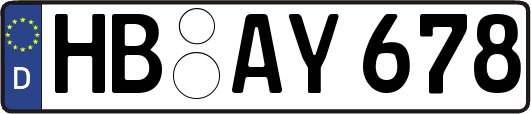 HB-AY678