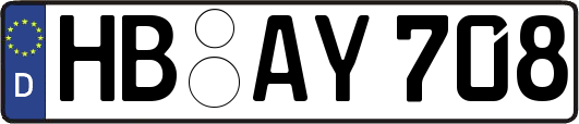 HB-AY708