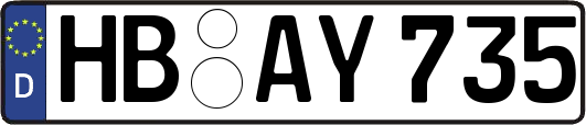 HB-AY735