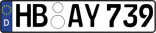 HB-AY739