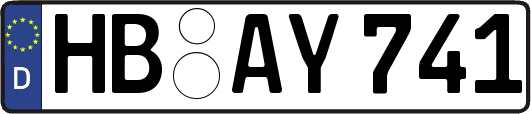 HB-AY741