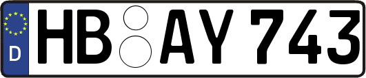 HB-AY743