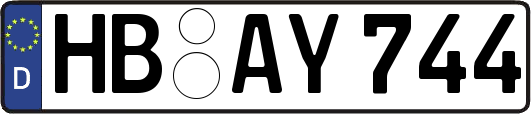 HB-AY744