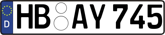 HB-AY745
