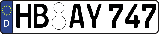 HB-AY747