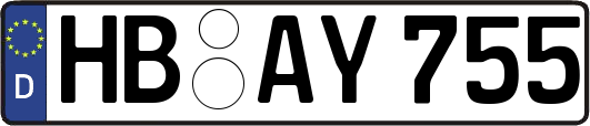 HB-AY755