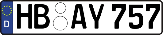 HB-AY757