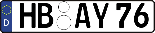 HB-AY76