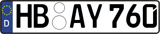 HB-AY760