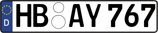 HB-AY767