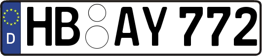 HB-AY772