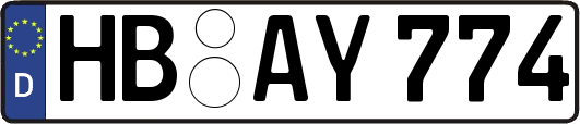 HB-AY774