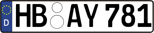 HB-AY781