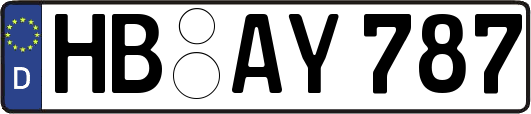 HB-AY787