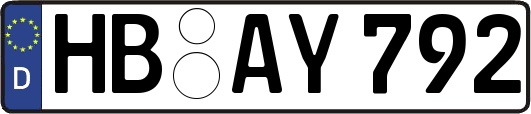 HB-AY792