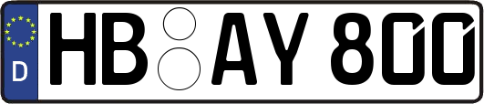 HB-AY800