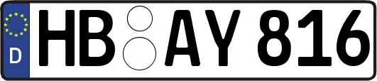 HB-AY816