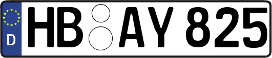 HB-AY825