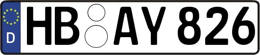 HB-AY826