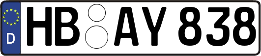 HB-AY838