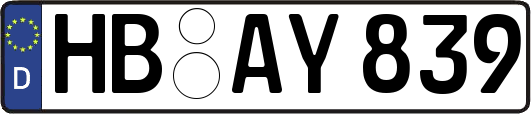 HB-AY839