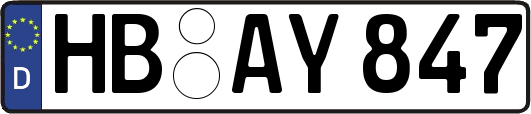 HB-AY847