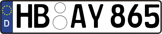 HB-AY865